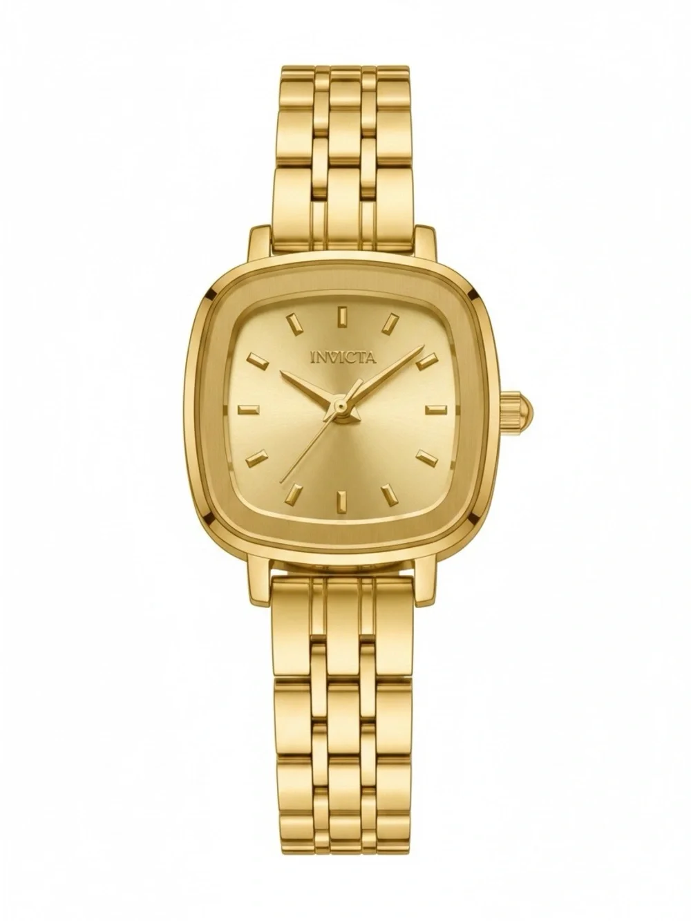 Invicta Wildflower Gold Square Dial Bracelet Watch NWT